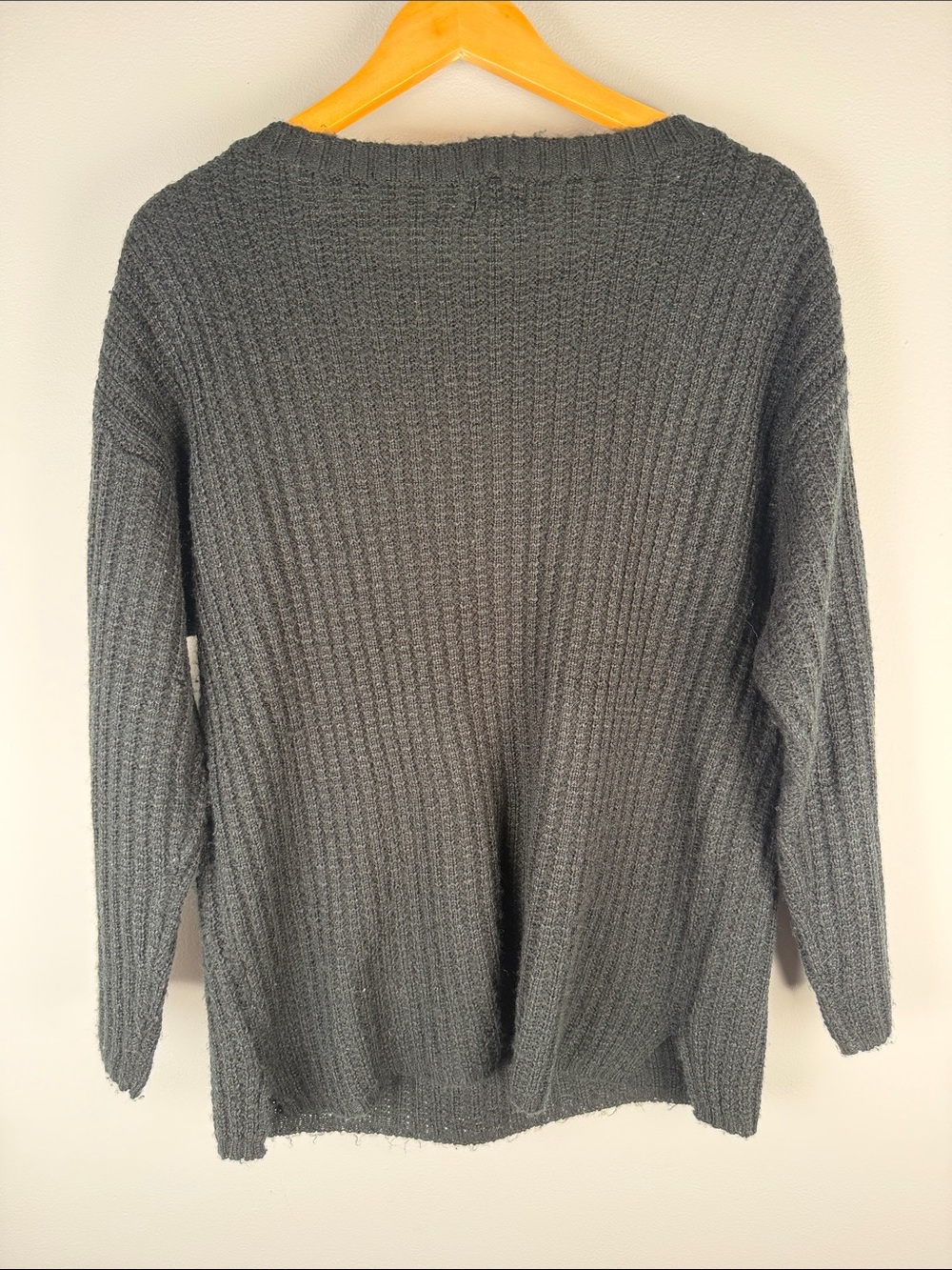 12th Heart Black Sequin Knit Sweater Festive 80s vibes Size L - Picture 3 of 7